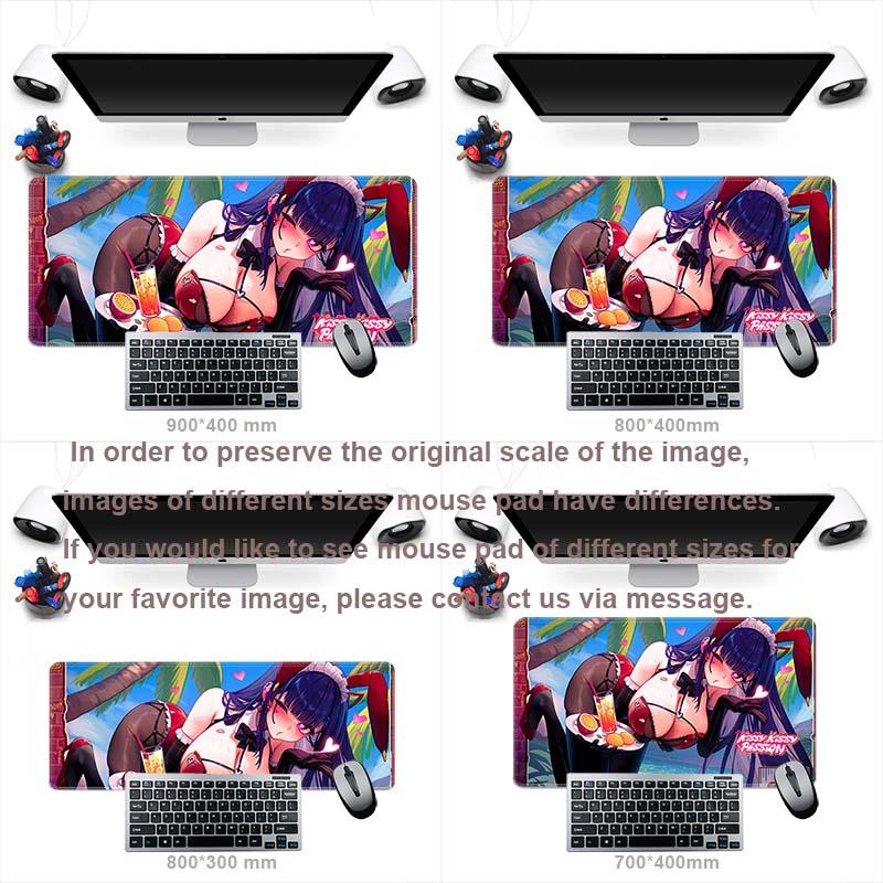 Gaming Mousepads Waifu Cups Season 6 S6 Large Mouse Mat Large Desk Play Pads Non-Slip Rubber Numi Mouse Pad Keyboard Mats XXL