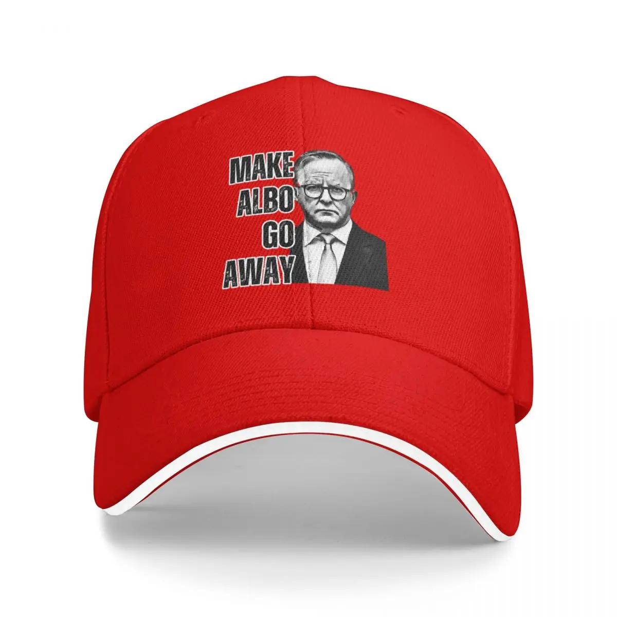 MAGA  MAKE ALBO GO AWAY Baseball Cap Sun Hat For Children Vintage Girl Unisexs