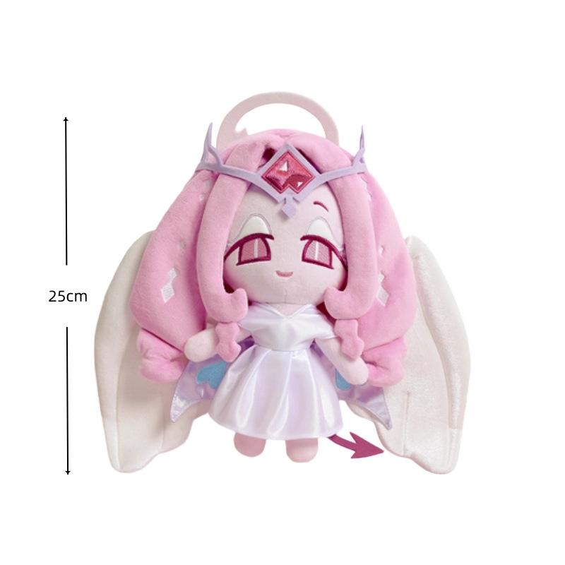 Cookie Run Kingdom Pluche Vanille Koekje Engel Pop Schattige Anime Randapparatuur Speelgoed Verjaardagscadeau Voor Kinderen Spel Hobby Collectie