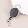 Retractable Key Chain Reel Badge Holder Retractor With Quick Release Spring Clip Fishing Accessories