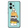 For Realme 14 Case Realme14 5G RMX5070 Phone Shell Soft Silicone Back Cover For Realme 14 Global Black TPU Funda Cute Capa Coque
