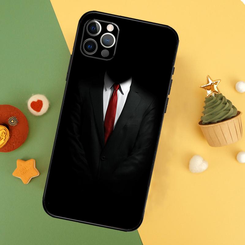 Suit and Tie Phone Case For iPhone 17 16 16E 15 14 12 11 13 Pro Max 12 13 Mini 17Air Shockproof Cover
