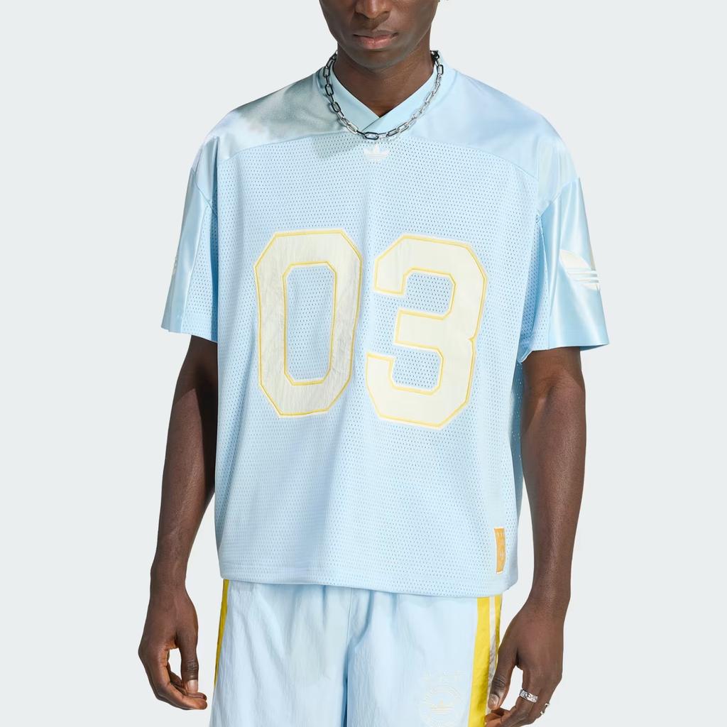 Adidas Originals Fb 03 V-Neck Pullover Short Sleeve Rugby Shirt Men tops KU3878