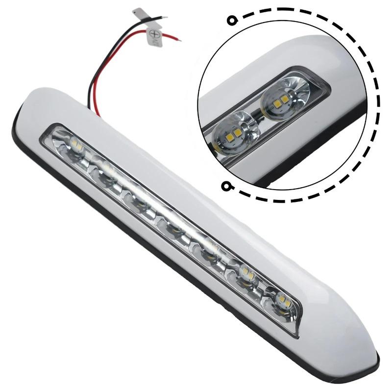 12V 6000K 8W White/warm White RV LED Awning Porch Light Waterproof Motorhome Caravan Van Camper Trailer Wall Lamps Light
