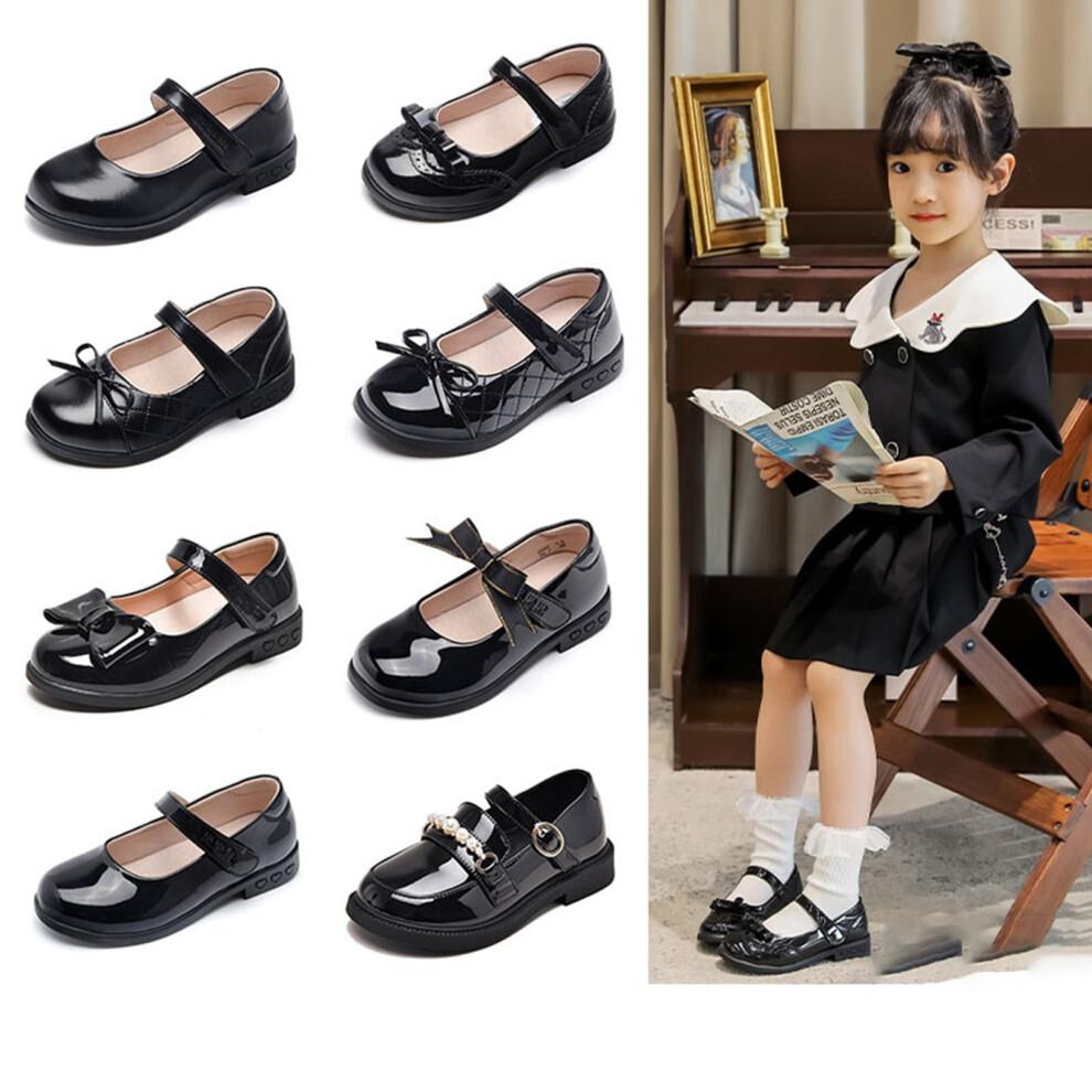Toddler Shoes,Girls Sneakers for Performances Weddings Comfortable Stylish Footwear Casual Formal Outfits,Toddler Girl Shoes,30,Black3