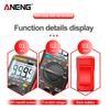 ANENG AN8009 Digital Multimeter True RMS Transistor Capacitor Automotive Electrical Capacitance Meter with Temperature Diode Tes