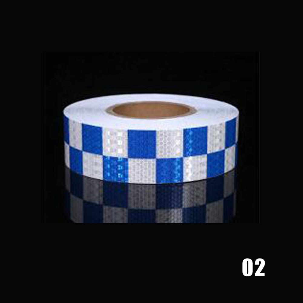 Car Safety Warning Tape Reflective Sticker Bike Frame Motorcycle Bicycle Decal Decor Reflective Strips Safety Mark Warning Tape