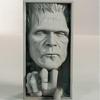 Frankenstein Buchstützen Bücherregal Dekoration Halloween Horror Hand Dekoration