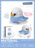 Animals Parrot Micro Diamond Small Particles Assembled Building Blocks Adults Cat Mirco Bricks Constructor Set Model Girls Toys