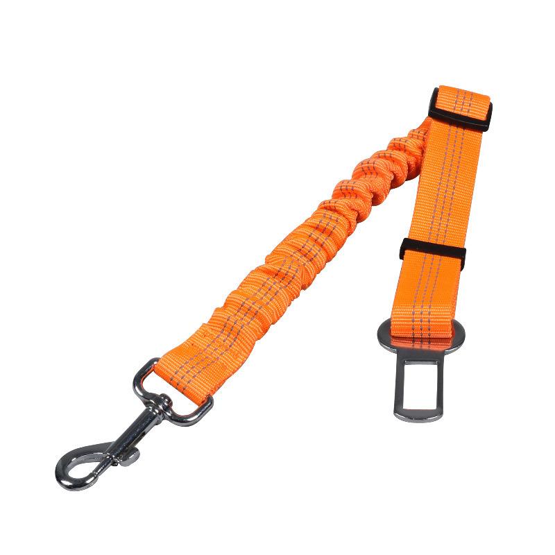 Elastic Car Dog Leash Reflective Car Dogs Leash Adjustable Elasticity Pet Safety Rope for Small Medium Large Dogs Accessories