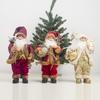 30cm Christmas Decoration for Home Santa Claus Doll Navidad Party Decor Xmas Ornaments New Year Gift
