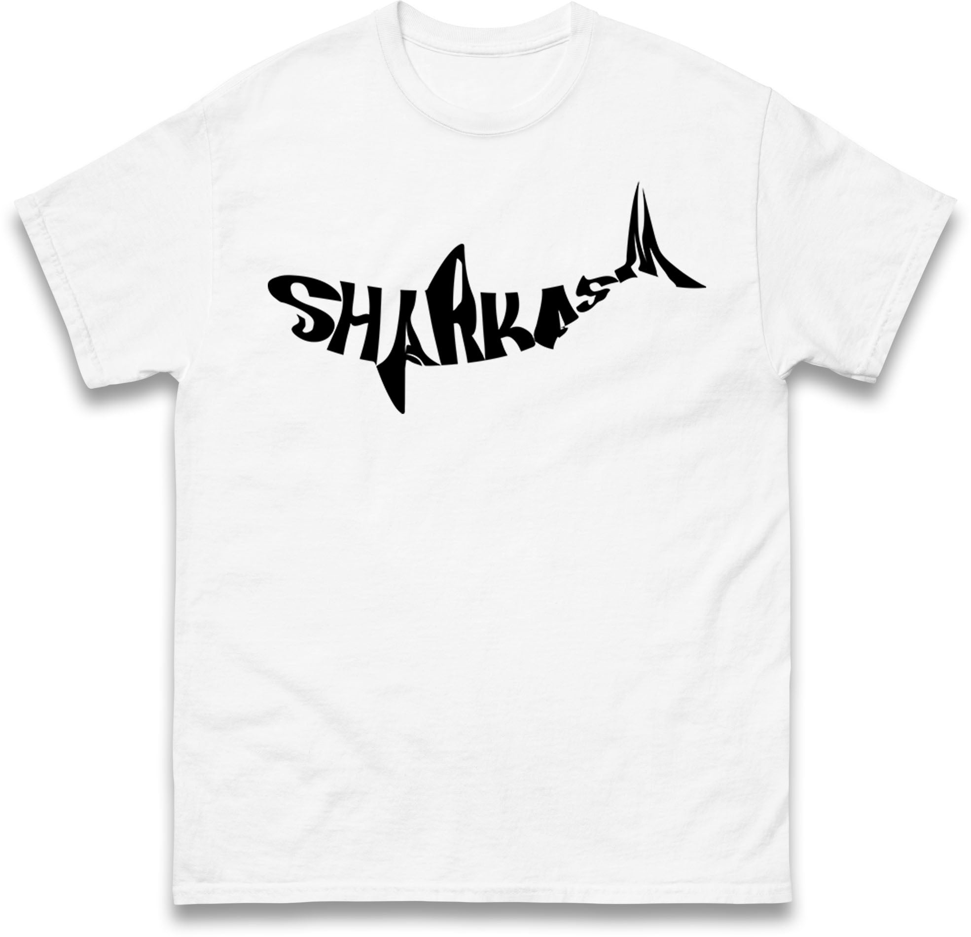 Sharkasm Shark Mens T Shirt Womens Tops Tees M
