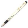 Excellent PARKER Fountain Pen Duofold White Pearl Mens Used