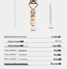 Women's Elegant Fashion Quartz Steel Band Bracelet Watch