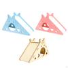 Hamster Habitat And Wooden Hideaway for Small Pets with Slide