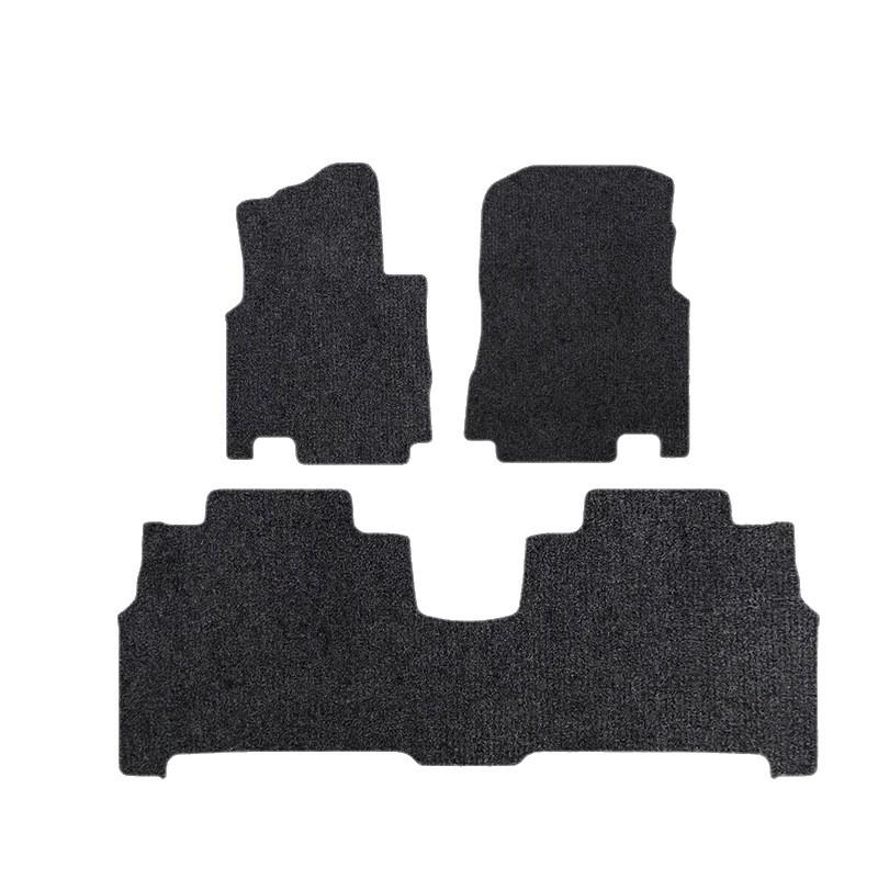 Black Nylon Wear-Resistant Floor Mats for SAIC Volkswagen Teramont Pro-25