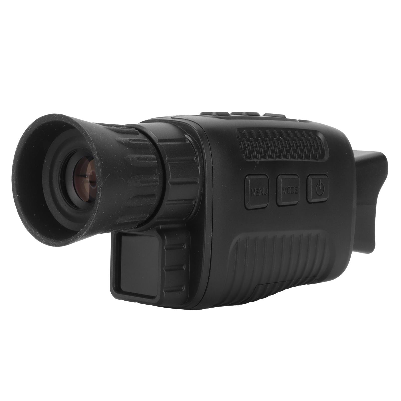 

Монокулярний HD Інфрачервоний Цифровий Прилад Нічного Бачення Чорно-біле Нічне Бачення для ПатрулюванняЧорний чорний