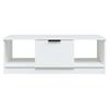Vidaxl Stolik Kawowy, Biały 102X50X36 Cm, Materiał Drewnopochodny