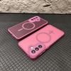 Samsung S26 Ultra/S25+ Magnetic Case with Lens Film & Frosted Finish