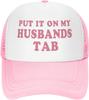 Funny Women Trucker Hats for Women Hot Pink Funny Gag Hats for Women Girls Men Hat