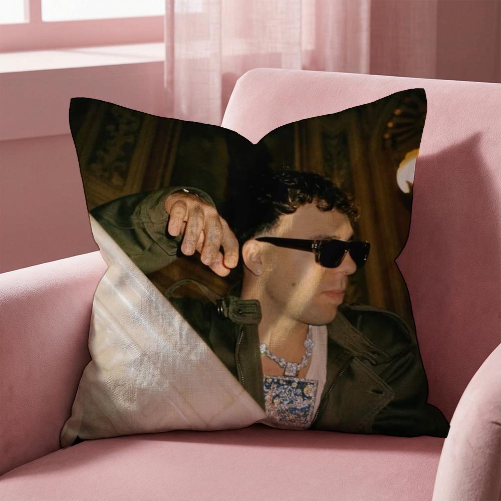 Q-Quevedo Buenas Noches Cushion Cover Multi-Scene Pillow Cover for Home & Car - Reversible, Soft & Durable for Daily Use 30cmx30cm