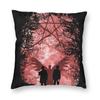 Supernatural Angel Pillowcase Printing Polyester Cushion Cover Decor Mark of Cain Throw Pillow Case Cover Seater Square Xcm