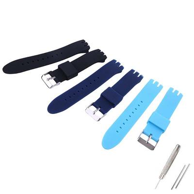 Silikonový řemínek pro modely Swatch pánské a dámské YTS401/402/409/713YTB400