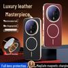Kompatible Honor Magic8/Magic8 Pro Magnetische Adsorptions-Handyhülle mit Linsenfolie für Geschäftsleute