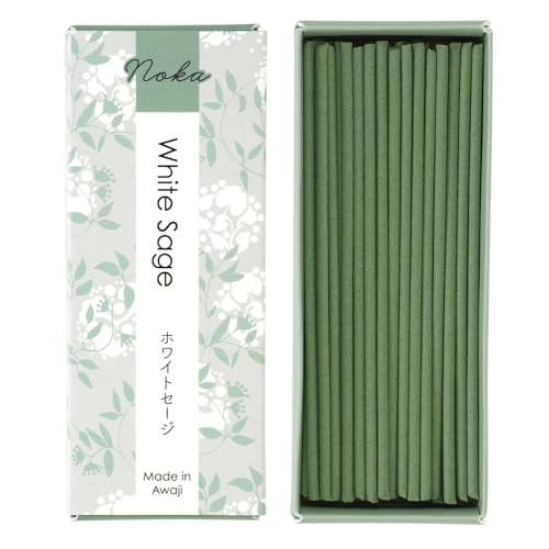 Incense Kameyama Noka White Sage Scent, 60 Sticks x1