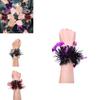 Halloween Creative Decoration Wristbands Featuring Pumpkin And Bat Designs Parties For