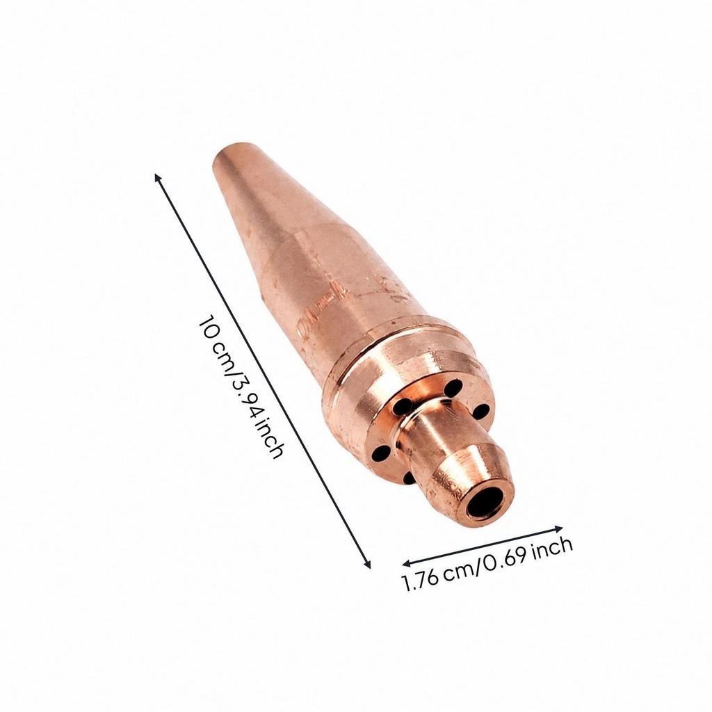 Oxy-Acetylene Nozzle Long Lasting for Workshops, Torch Maintenance