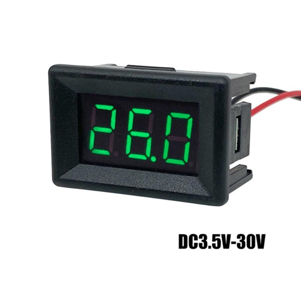 0.36inch 2-Wire LED Digital Voltmeter DC3.5V-30V Voltage Meter DIY Mini Display Module Car Boat Motorcycle Volt Instrument Tool