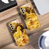 The Golden Fighting Horse For Samsung A 31 32 33 34 35 14 15 13 16 25 26 50 52 53 54 55 56 70 71 72 73 Golden Glass Phone Case