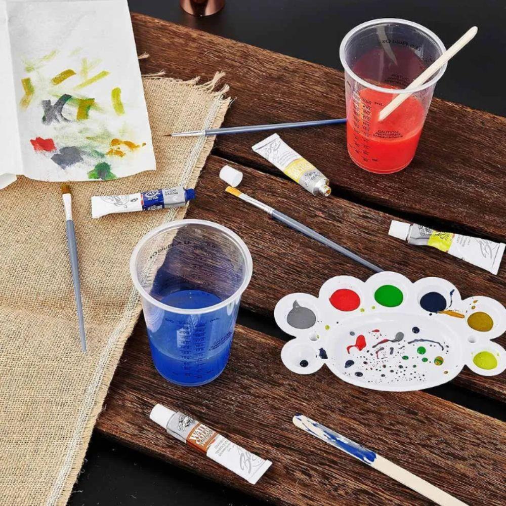 Plastic Epoxy Resin Mixing Cups Disposable Plastic Mixing Cups Epoxy Resin Mixing