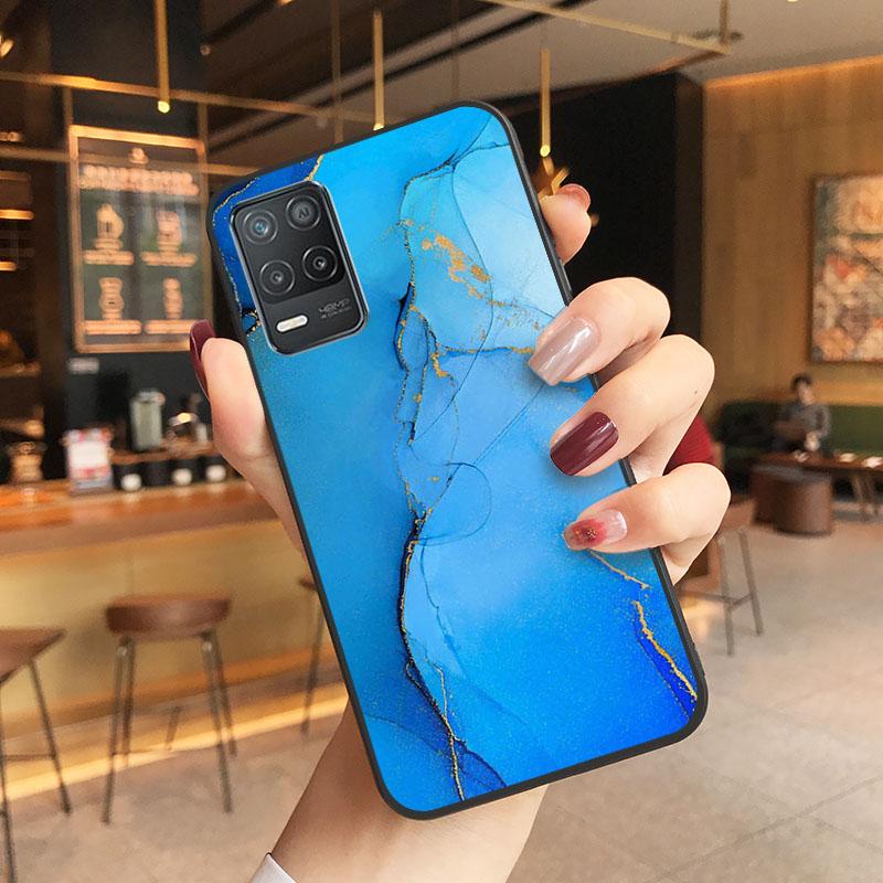 Marble Phone Case for OPPO Realme GT 2 Pro X2 Pro XT C25S 8 7 6 Pro 6i Realme GT Master C3 C21 C21Y C11 X3 SuperZoom