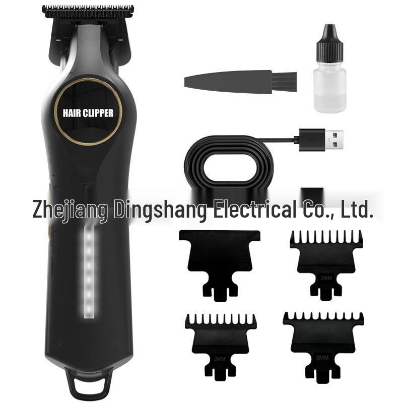Digital Display Hair Clippers Set for Salon and Home - Electric Trimmer for Precision Styling
