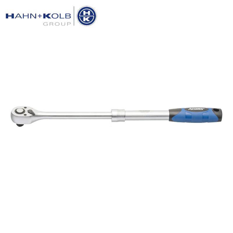 HAHN+KOLB Retractable Reversible Ratchet Wrench