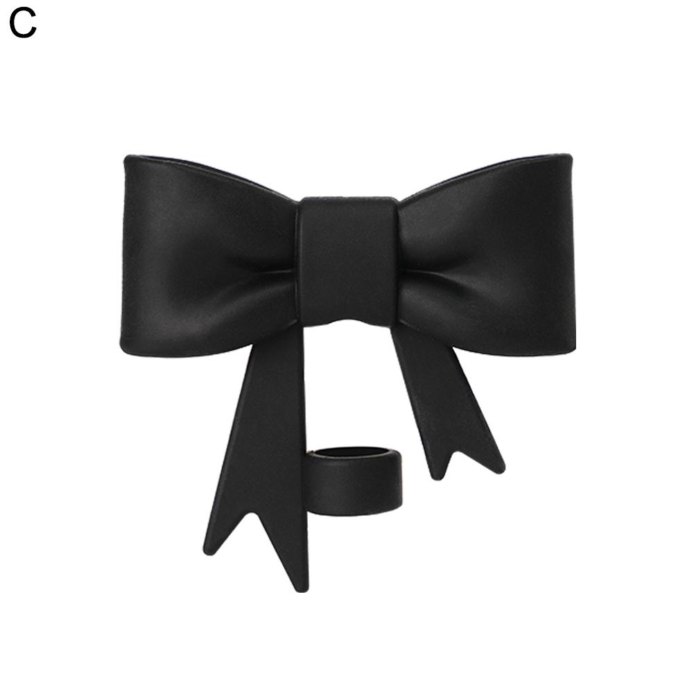 Lovely Bow Straw Covers Cap Toppers For Stanley 30&40 OZ Tumbler Cup Reusable Cute Silicone Straw Tips Lids Protect Covers New