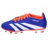 Soccer Cleats Junior Kids Predator Club FxG Boys Girls NKE64 Lucid Red Cm [Adidas] 17-24.5cm Blue/Footwear White/Solar (IF6424) 23.0