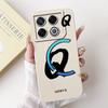 For Infinix GT 20 Pro X6871 Lucky Initial Letter Phone Case For Infinix GT20 Pro 5G Soft Silicone Shockproof Cases