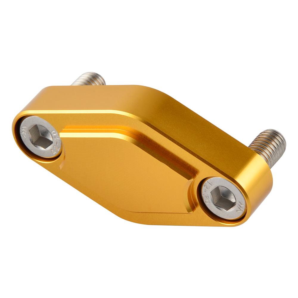 ATV Universal Parking Brake Block Off Plate Aluminum For Yamaha RAPTOR 700 YFZ450 YFZ450R Blaster200 Can Am ATV Polaris Honda