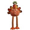 Harvest Turkey Doll With Dangling Legs Stuffed Turkey Doll for Thanksgiving Decorations