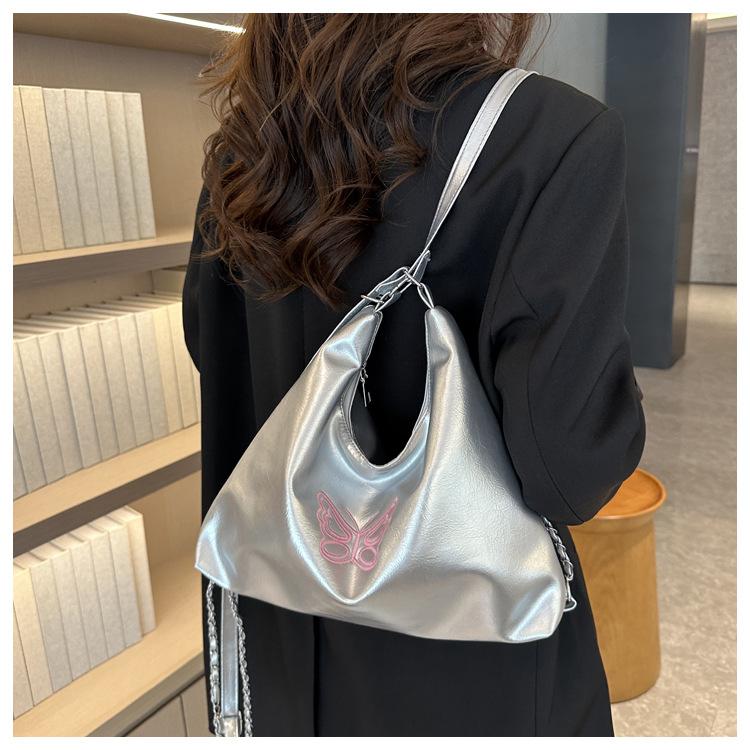 Soft Touch Faux Leather Tote Bag Minimalist Style Shoulder Handbag for Women CLE