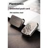 EDC Slider Meccanico Carta Push Magnetica Allevia Stress Giocattolo Antistress Metallo Mini Fidget Giocattoli per Adulti