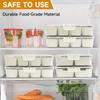 4Grid /8 Grid Snack Box Container Food Storage Box with Lid Snack Box Fruit Storage Container Snack Organizer Refrigerator