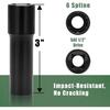 Small 6 Point Spline Lug Nut Socket, 1/2-Inch Drive Impact Square Tool – Easily Remove M12X1.5, M12X1.25, 1/2-20, M10X1.25, 3/8-20 Lug Bolts/Nuts |