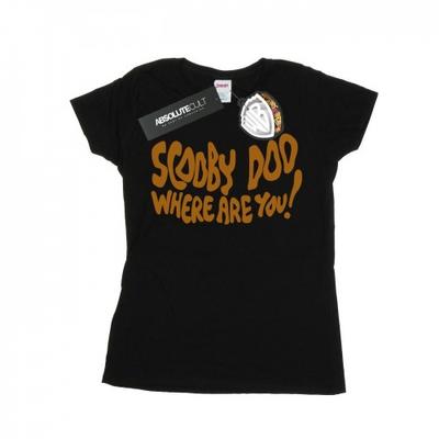 Womens/Ladies Where Are You Spooky Cotton T-Shirt