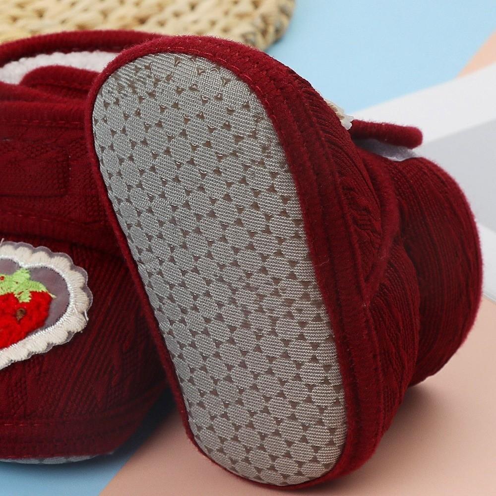 Warm Newborn Baby Shoes Winter Baby Footwear Durable Infant First Walking Shoes