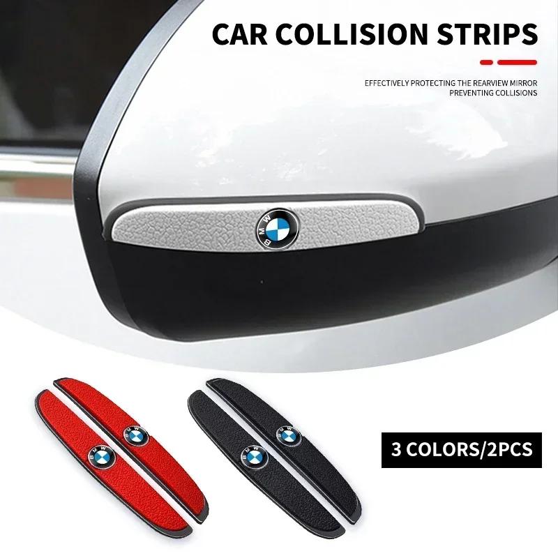 4 Stück Gummi-Stoßleiste Auto Tür Anti-Kollisions-Emblem Aufkleber Für bmw e46 e39 e90 e60 e30 f10 f11 f20 f30 g20 g30 x1 x3 x5 z4