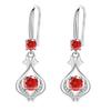 Fish Earrings Female High Grade Feeling with Fan Shaped Earrings Long High Grade Sense of Temperament Ear Hook